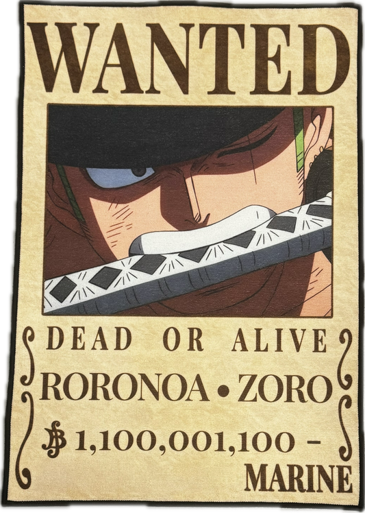 Zoro Wanted Rug