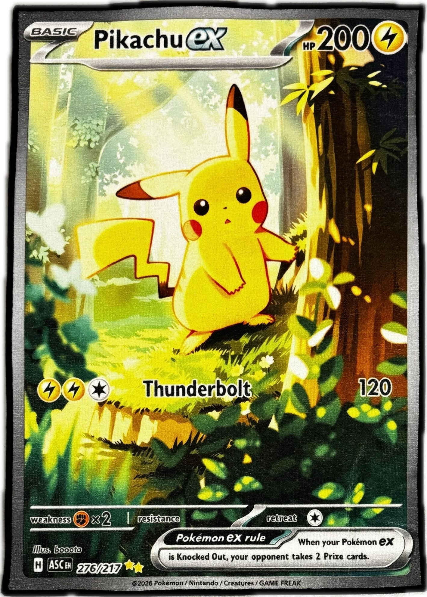 Pikachu EX Rug